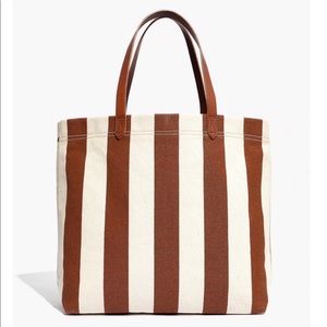 Madewell • Canvas Transport Tote in Stripe